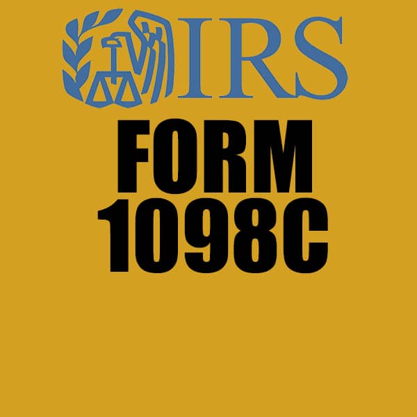 IRS Form 1098C